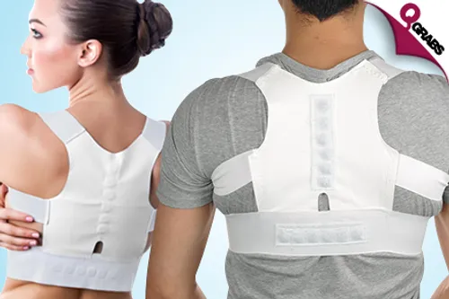 For QR29 Sit Up Straight with Magnetic Adjustable Posture Correctors - Available in four Sizes! (QR59 Value)